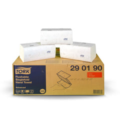 Tork® Flushable Singlefold Hand Towel Advanced (H3) (SCA 290190)
