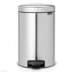 Brabantia Pedal Bin 12L - NewIcon - Matt Steel - FPP #112041