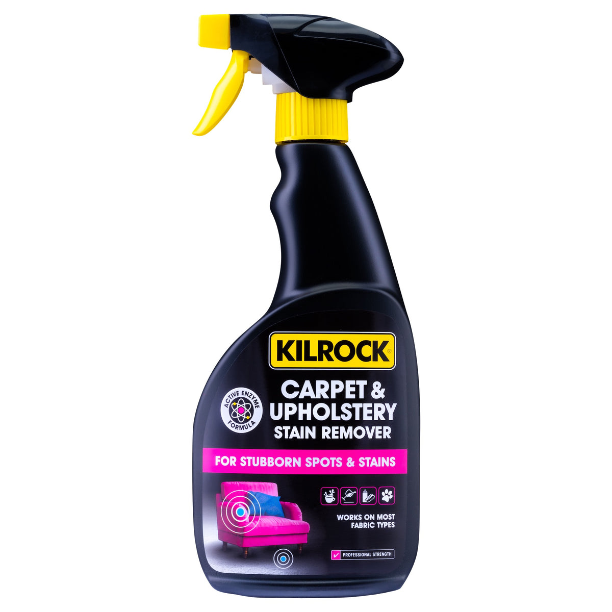 Kilrock Carpet & Upholstery Stain Remover Spray 500 ML #KK2679