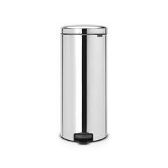 Brabantia Pedal Bin 30L - NewIcon - Brilliant Steel #114366