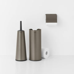 Brabantia Toilet Accessory Set of 3 Pcs Platinum #280641