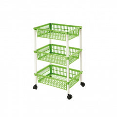 Tontarelli 3 Tier Trolly w/Handles 40x29x62cm