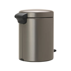 Brabantia Pedal Bin 5 Ltr NewIcon - Platinum #112683