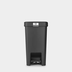 Brabantia StepUp Pedal Bin 16L Dark Grey #800306