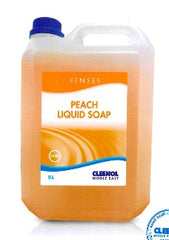 CLEENOL SENSES PEACH LIQUID SOAP