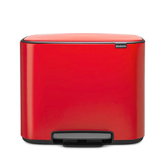 Brabantia Bo Pedal Bin 36L - Red #121401