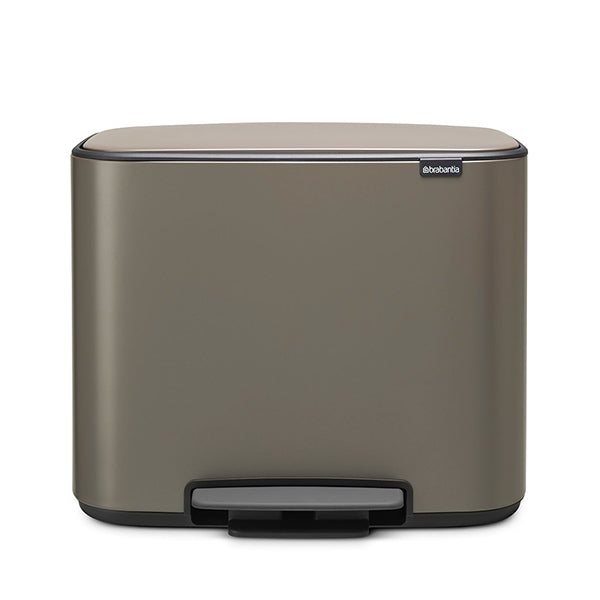 Brabantia Bo Pedal Bin 36L - Platinum #121449