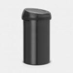 Brabantia Touch Bin, 60Lt. Matt Black #402562
