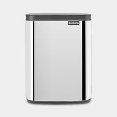 Brabantia Bo Waste Bin 7 Ltr - Brilliant Steel #222948