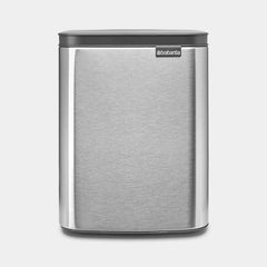 Brabantia Bo Waste Bin 7 Ltr - Matt Steel #222962