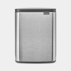 Brabantia Bo Waste Bin 12 Ltr - Matt Steel #230486