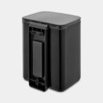 Brabantia Bo Waste Bin 7 Ltr - Matt Black #222900
