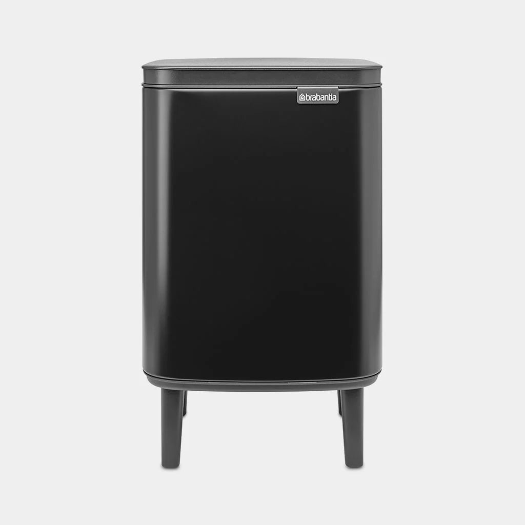 Brabantia Bo Waste Bin Hi 7 Ltr - Matt Black #227141