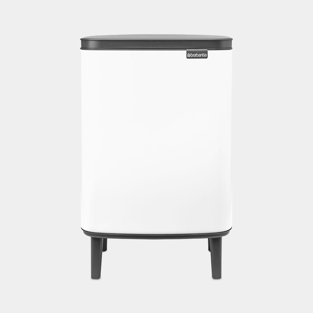 Brabantia Bo Waste Bin Hi 12 Ltr - White #227240