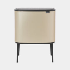 Brabantia Bo Touch Bin 36 Ltr Metallic Gold #304583