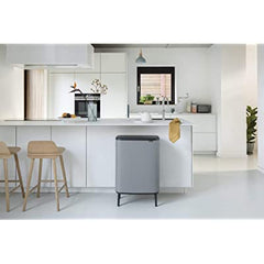 Brabantia Bo Touch Bin 60 Ltr Mineral Grey #130281