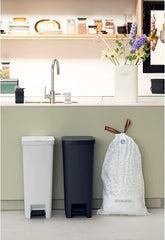 Brabantia Perfect Fit Bin Bags 40-45 Ltr (40 Bags Code L) - White #138645