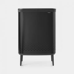 Brabantia Bo Separated Laundry Bin 2x45 Ltr Matt Black #200564