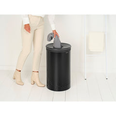 Brabantia Laundry Bin 60 Ltr Matt Black #242380