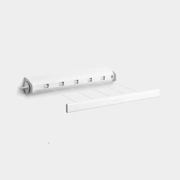 Brabantia Pull-Out Clothes Line, 22m White #385728