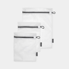 Brabantia Wash Bags, set of 3pcs in 2 sizes, White #149221
