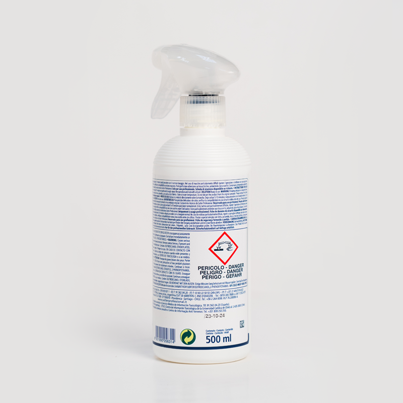 MULTI ACTION FABRIC PRETREATER AND STAIN REMOVER FOR MAKE-UP AND INK STAINS 500ML