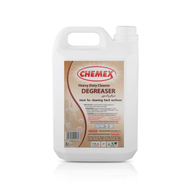 CHEMEX HEAY DUTY CLEANER DEGREASER - 5 LTR