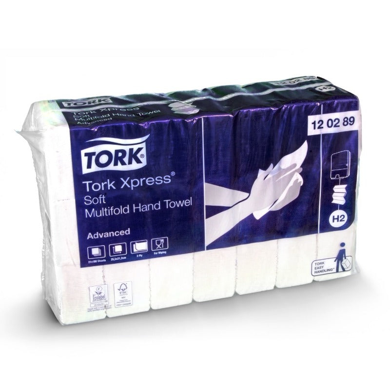 Tork Xpress® Soft Multifold Hand Towel Advanced (H2) (SCA 120398)