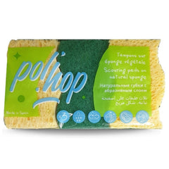 3-SCOURING PADS ON NATURAL SPONGE (BA 930041)