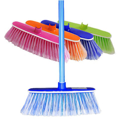 FLOOR BROOM WITH BICOLORED HANDLE (BA 930067)