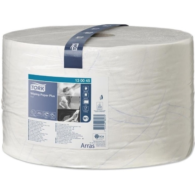 Tork®  Industrial Heavy-Duty Wiping Paper (SCA 130045) (W1)